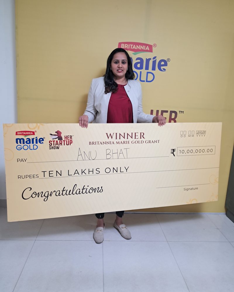 Britannia Marie Gold — Winner, ₹10 Lakh Grant, Her Startup Show